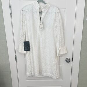 Tuckernuck white eyelet lace dress NWT